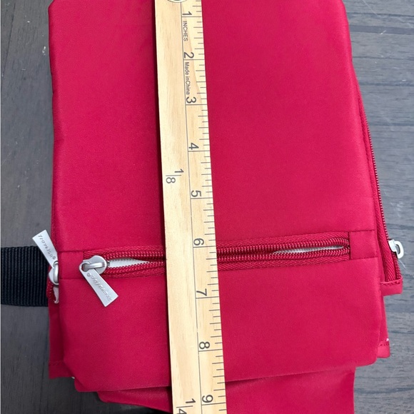 Travelon Red Crossbody Bag - Picture 10 of 10